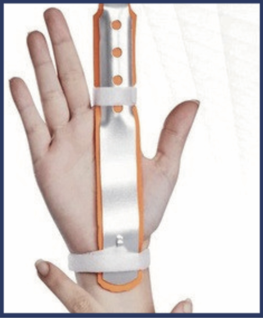 Finger Splint Long — Scanda Enterprises, medical supplies Moosapet Hyderabad